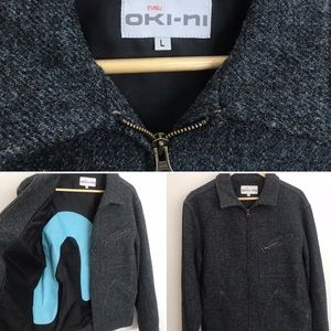 Evisu OKI-NI Wool Jacket - HARRIS TWEAD Scotland